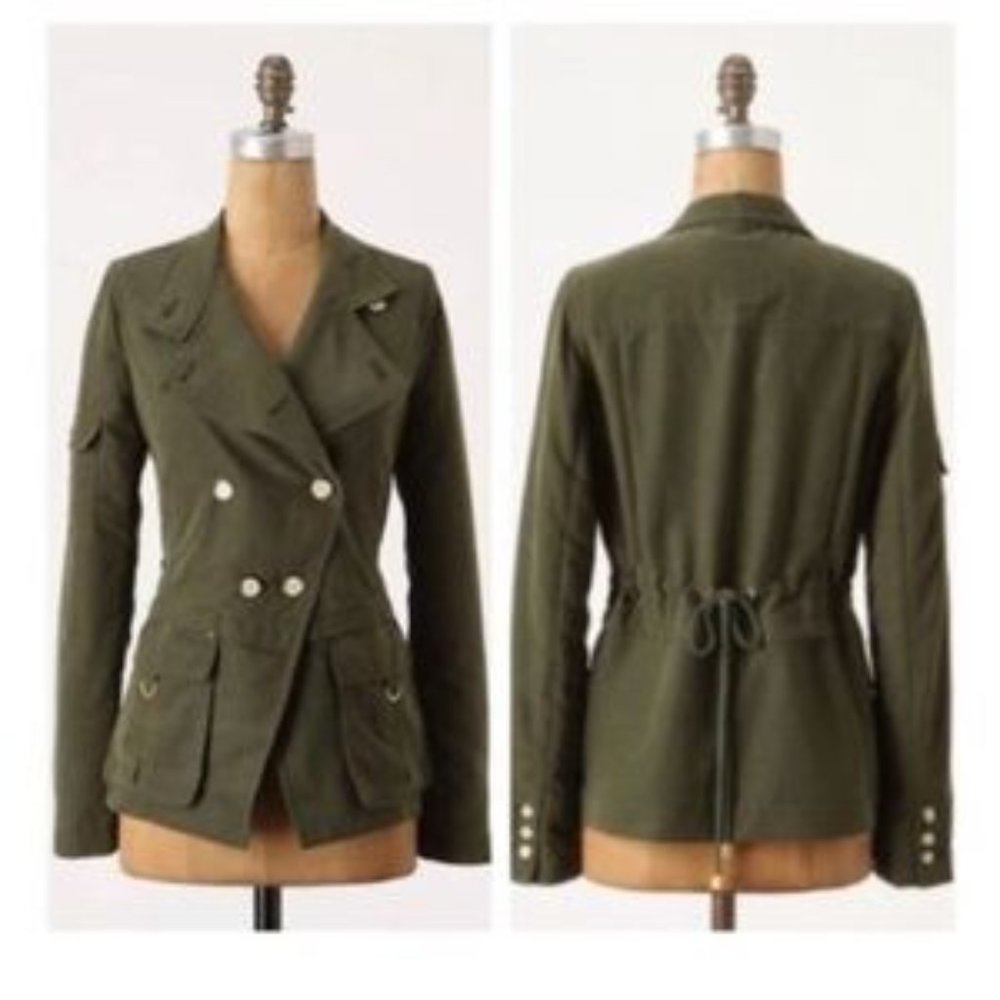 Anthropologie army jacket/Daughters of the Liberation